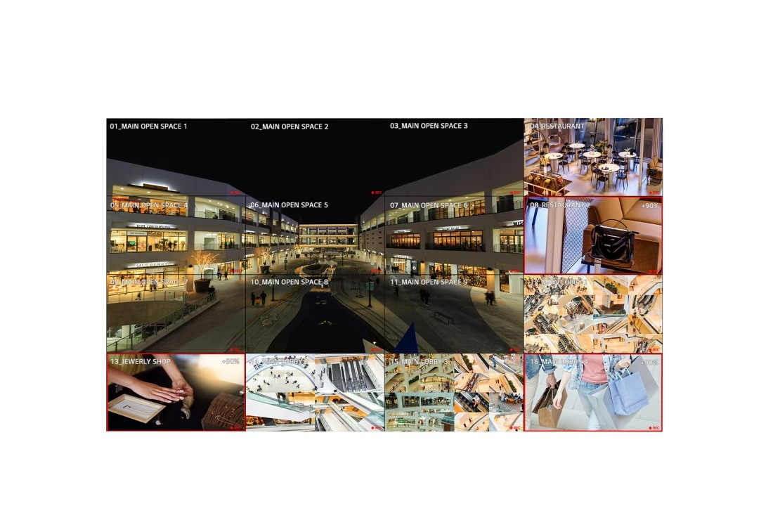 LG 55'' 700 nits FHD 0.44mm Even Bezel Video Wall (55VSH7J) - imagine 11