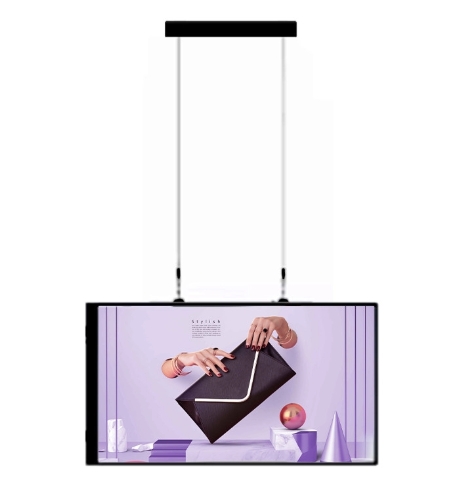 GENEVISION High Brightness Window Advertising Display 32-65 Inch 1500nits - 2500nits Two Side Display (MAD490HA)
