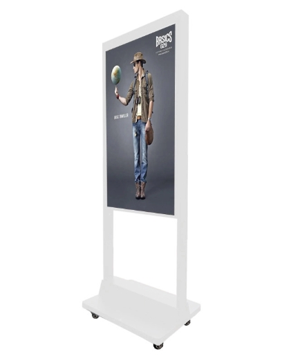 GENEVISION High Brightness Window Advertising Display 32-65 Inch 1500nits - 2500nits Two Side Display (MAD490HA) - imagine 2