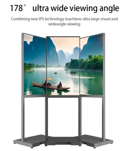 GENEVISION 43 Inch Super Thin Hollow Bottom 700 Nits Brightness Wifi Digital Signage (MAD-430C-A) - imagine 3