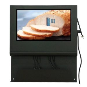 GENEVISION 15.6" Wall Mount Mini Advertising Digital Signage With Smartphone Charging Station (MG-156)