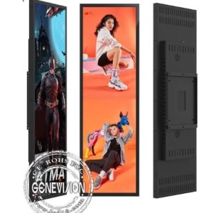 GENEVISION 69.3 Inch 4K Free Cloud Server Stretched LCD Display Advertising Screen (MG-69.3)