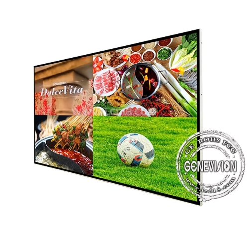 GENEVISION Right Angle 43inch Wall and Ceiling Mount Restaurant Android Wifi Digital Signage Menu Board (MG-430)