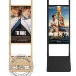 GENEVISION 43" 49" 55" Double Sided Wifi Digital Signage Kiosk With Android 7.1 System (MAD-550-A)