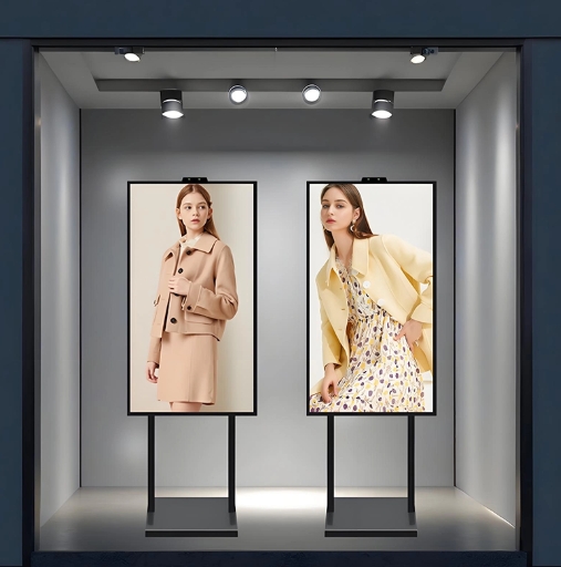 GENEVISION 49 Inch lcd advertising player digital signage wifi with intelligent photo-sensitive system (MAD-490-250721) - imagine 3