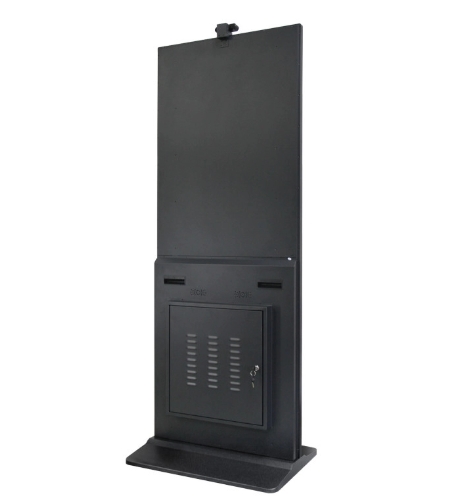 GENEVISION Touch Screen Wide View Angle Floor Standing Bar Screen 75 Inch With Microphone Camera (MT750C) - imagine 3