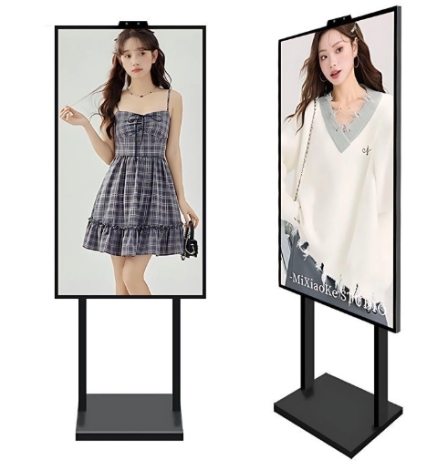 GENEVISION 49" 2K 4K 1000-2500nits High Brightness Shop Window LCD Advertising Totem (MAD-490CA-250723) - imagine 2