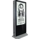 GENEVISION Indoor Double Side Kiosk Digital Signage Lcd Screen 55'' For Shopping Mall Advertising (MOAD-550)