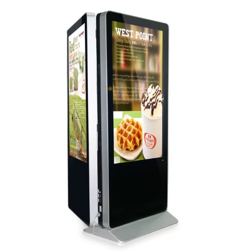 GENEVISION Indoor Double Side Kiosk Digital Signage Lcd Screen 55'' For Shopping Mall Advertising (MOAD-550) - imagine 2
