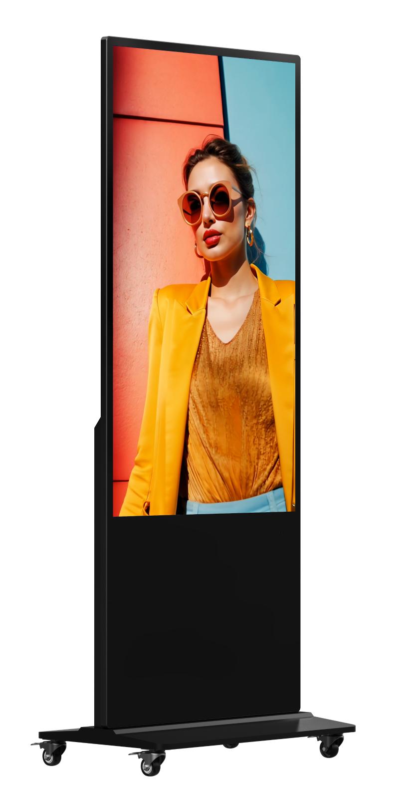 HIKVISION 55-inch Slim Floor Standing Digital Signage (DS-D6055UN-D/S) - imagine 3