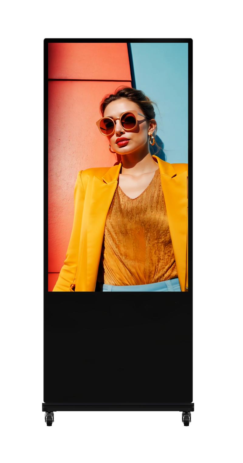 HIKVISION 55-inch Slim Floor Standing Digital Signage (DS-D6055UN-D/S) - imagine 4