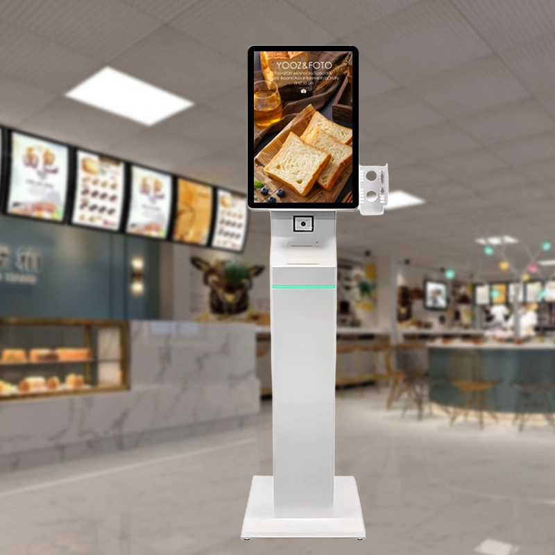 GENEVISION 15.6 21.5 inch 3 in 1 Wall Standing Desk Self Service Kiosk Used For Self Contactless Payment (MPC-215JP250908) - imagine 4
