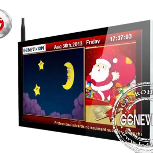 GENEVISION 65 Inch TFT Wall Mounted Digital Signage Wifi , LCD Advertising Display Screen (MG-650JNW-D)