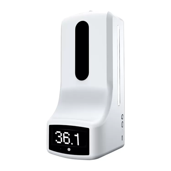 GENEVISION Wall Mount 1000ML Automatic Soap Dispenser With Temperature Measuring Scanner (MK9)