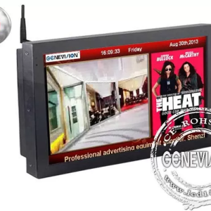 GENEVISION Real Color Wifi Digital Signage Screens With Flow Subtitles , 8ms Responsive Time (MG-240ANW-D)
