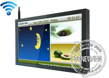 GENEVISION 55 Inch Lobby Wifi Digital Signage , 1500 / 1 Lcd Advertising Players High Brightness (MG-550ANW-D)