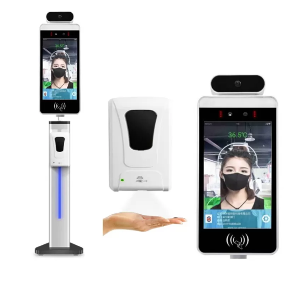 GENEVISION DC12V 8" IPS Panel Facial Recognition Temperature Measuring Kiosk (MG-080) - imagine 2