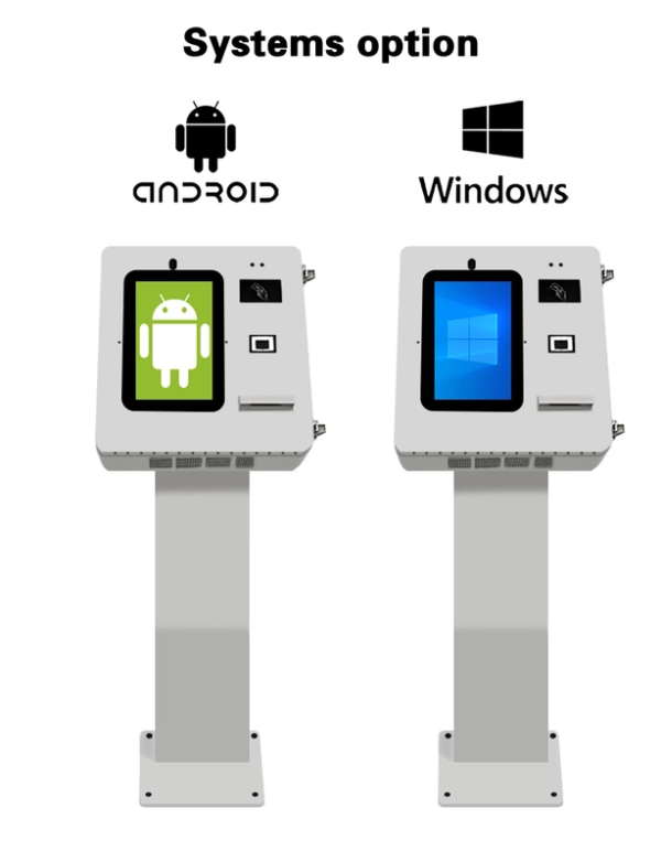 GENEVISION Restaurant Ordering Outdoor Self-service Kiosk PCAP Touch Screen Self-service Kiosk 15.6 Inch Self-service Pos System (MOG-156TP) - imagine 3