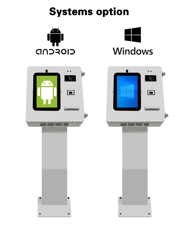 GENEVISION Restaurant Ordering Outdoor Self-service Kiosk PCAP Touch Screen Self-service Kiosk 15.6 Inch Self-service Pos System (MOG-156TP) - imagine 3