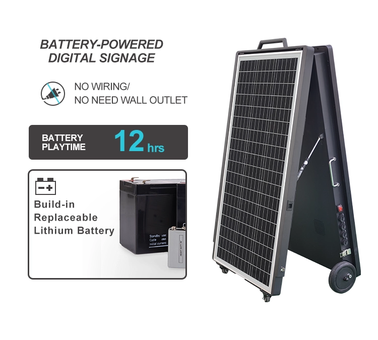 GENEVISION Solar Powered Portable Digital Kiosk (MOAD-430-250829) - imagine 4