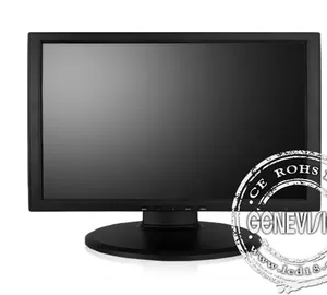 GENEVISION High Definition BNC CCTV LCD Monitor 20" 178°Viewing Angle High Brightness (MJ-200)