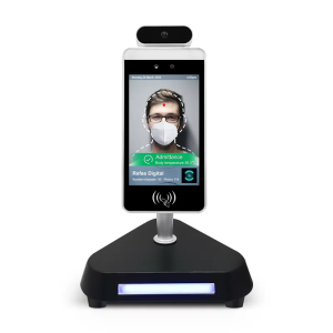 GENEVISION IPS LCD Face Recognition Body Temperature Check Kiosk (M-101D)
