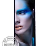 GENEVISION Freestanding 4K 75" Full Screen LCD Kiosk Digital Signage Poster (MAD-750)