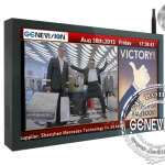 GENEVISION Computer Kiosk Digital Signage player , floor standing touch kiosk advertising (MPC-420)