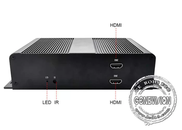 GENEVISION Dual Band WiFi 2.4GHz 5GHz 4K Android 7.1 HDMI Media Player Box (MBOX-A07) - imagine 4