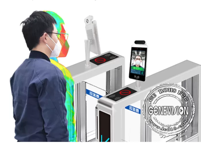 GENEVISION Entrance Access Control EU Digital Covid Certificate Scanner Smart Pass LCD Sreen with Android (MG-800)