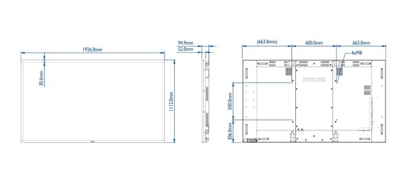 PHILIPS Signage Solutions Afişaj multi-touch (BDL8470QT/00) - imagine 9