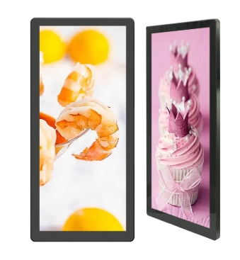 GENEVISION 25 inch Wall Mount LCD Display Elevator Advertising Player Vertical screen (MG-191J-X) - imagine 2