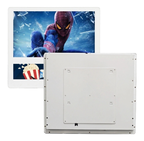 GENEVISION 21.5" 19.1" Full HD Dual Screen Elevator LCD Advertising Display Remote Control Software Included (MG-215191)