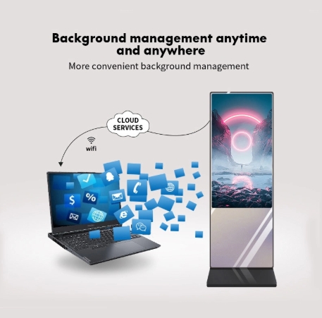 GENEVISION 49" Smart Mirror Digital Signage with Motion Sensor - LG Panel, Android OS & Remote Management (MG-490) - imagine 4