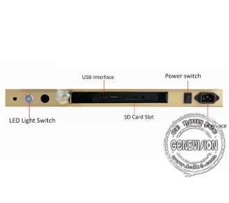 GENEVISION Inverted Triangle 3D Holographic Display Showcase HD Android Wifi Hologram Advertising (MAD-185A) - imagine 2