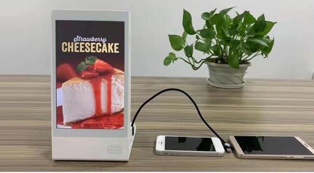 GENEVISION Desktop Kiosk Display Screen 8 Inch For Advertising (MAD-898)