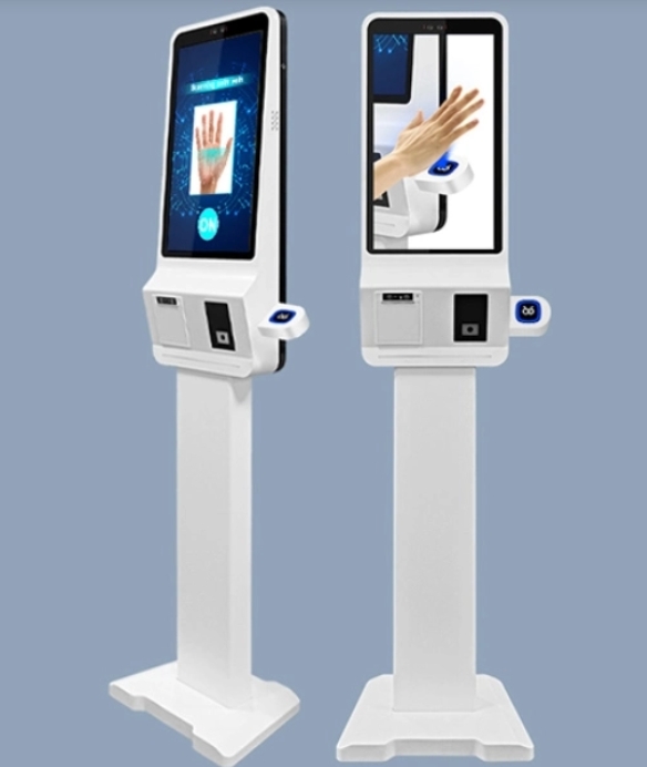 GENEVISION 24inch Palm Vein Recognition Payment Touch Screen Kiosk with Android Win 11 System (MG-240-250928)