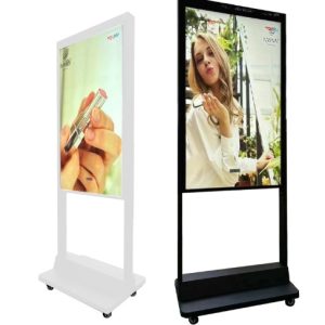 GENEVISION 49" Shop Window Digital Signage Kiosk Double Sided 2500nits And 700nits High Brightness (MAD-490CA-241031)