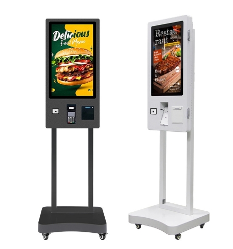 GENEVISION 32 Inch Full Black Cashless Self Service Kiosk With Credit Card Payment (MG-320)