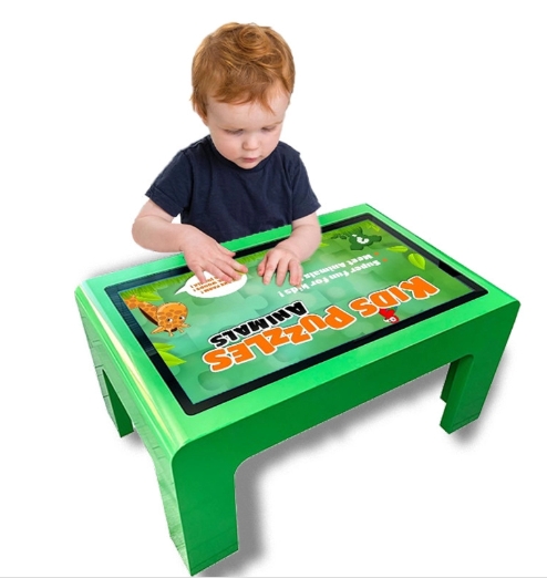 GENEVISION 32 43 55 Inch Kids Interactive Game Table Touch Screen Kiosk for children (MG320-250221)