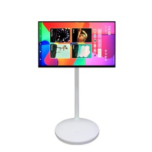 GENEVISION 24" 27" 32" Mobile Smart Screen Android 11 OS 4GB 64GB Rollable Smart Touch Screen with Rchargable Battery (MT-270ST-A)