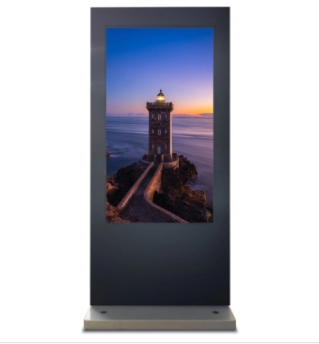 GENEVISION 55 inch IP65 Waterproof Outdoor Touch Screen Kiosk for Smart City (MOAD-550CA-241226) - imagine 2