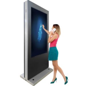 GENEVISION 55 inch IP65 Waterproof Outdoor Touch Screen Kiosk for Smart City (MOAD-550CA-241226)