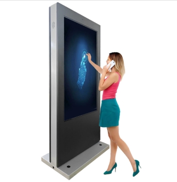 GENEVISION 55 inch IP65 Waterproof Outdoor Touch Screen Kiosk for Smart City (MOAD-550CA-241226)