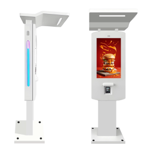 GENEVISION 32 inch Drive Thru freestanding PCAP Outdoor Self-Order Kiosks (MOAD-320-0725)