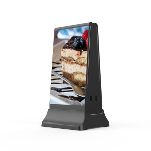 GENEVISION Vertical LCD Digital Advertising Player Wifi Public Mobile Phone Charging Kiosk 7'' (MAD-5)