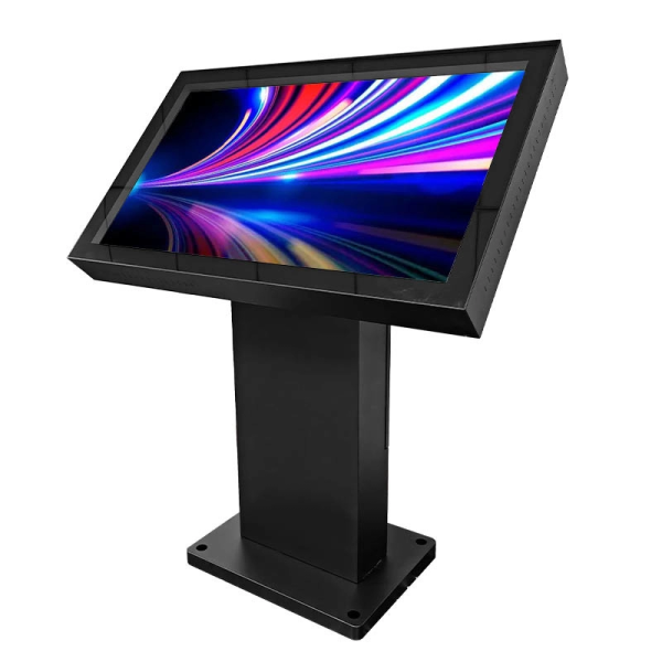 GENEVISION 55 Inch Aluminum Heat Dissipation Outdoor Digital Signage Straight Stand Podium (MOAD-550-250305) - imagine 2