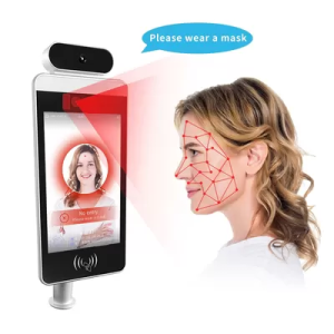 GENEVISION DC12V 8" IPS Panel Facial Recognition Temperature Measuring Kiosk (MG-080)