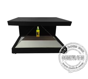 GENEVISION Full Hd 3d holographic display Showcase Advertising With Special Reflect Glass (MQ-220)