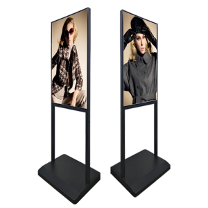 GENEVISION 43" Vertical Android Digital Signage Kiosk - Floor-Standing Touch Screen Display with WiFi (MAD430)